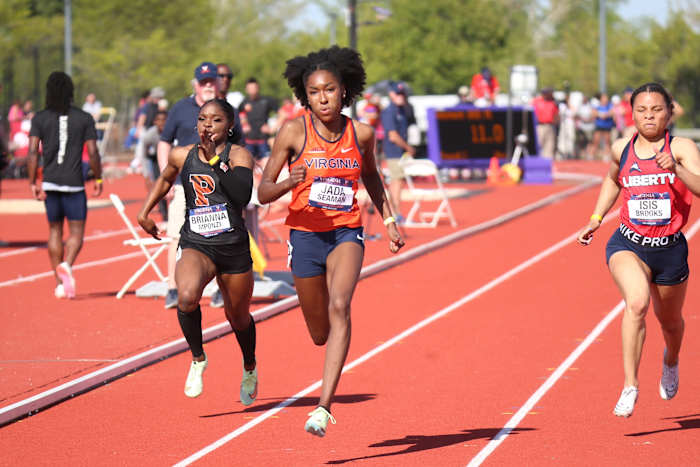 Jada Seaman, Virginia Cavaliers track and field